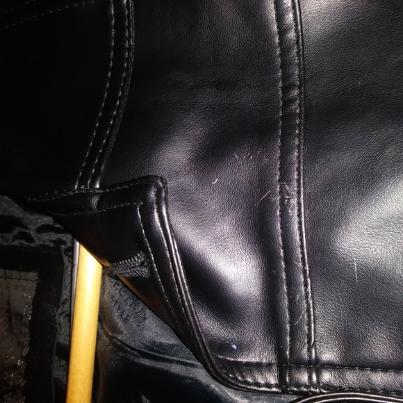 Mens Soft Faux Leather Jacket -EA Collection Italy - Picture 5 of 7